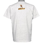 Gray back view with a small Warpath football graphic below the collar