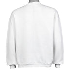 Plain white back view of the Australia koala graphic sweatshirt