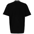 Plain black back of the Tampa Bay Devil Rays graphic T-shirt
