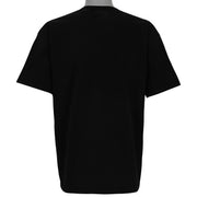 Plain black back of the Tampa Bay Devil Rays graphic T-shirt
