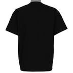 Plain black back of the Mets versus Yankees Subway Series T-shirt