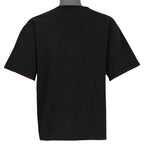 Plain black reverse back of the 1990 NBA Finals layered T-shirt