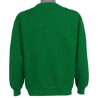 Plain green back view of the Boston Celtics Nutmeg sweatshirt