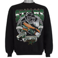Black Dallas Stars NHL sweatshirt front with Western Conference hockey graphic from the 1990s