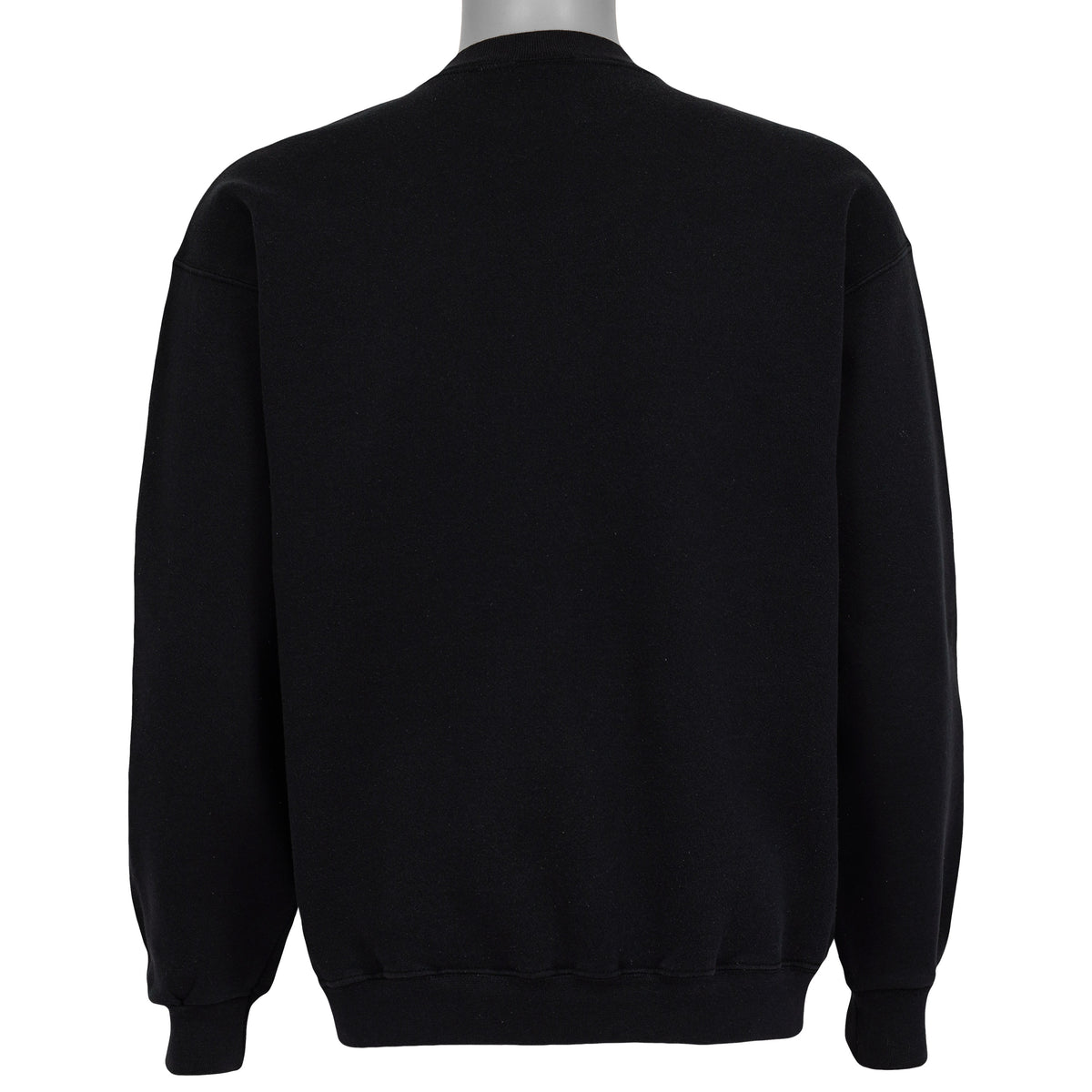Plain black back view of the Dallas Stars graphic sweatshirt