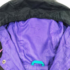 Columbia - Black Hooded Jacket 1990s X-Large Vintage Retro 