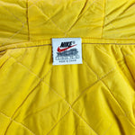 Nike - Purple Big Logo Hooded Coat 1990s Medium