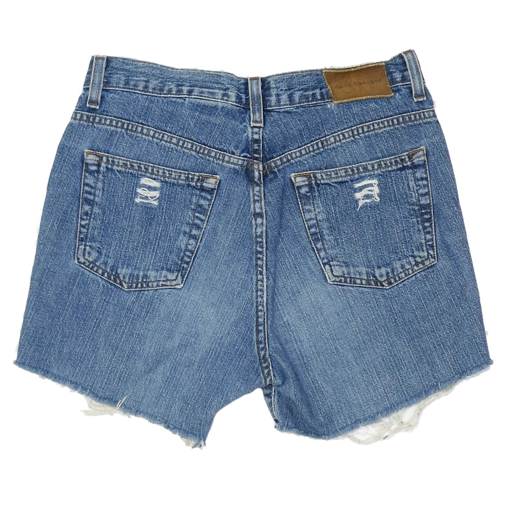 Calvin Klein - Distressed Jean Shorts 1990s Womens 3