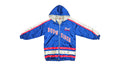 Budweiser - Blue Budweiser Spell-Out Jacket 1990s Large Vintage Retroo