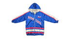 Budweiser - Blue Budweiser Spell-Out Jacket 1990s Large Vintage Retroo
