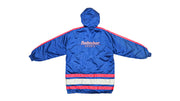 Budweiser - Blue Budweiser Spell-Out Jacket 1990s Large Vintage Retroo