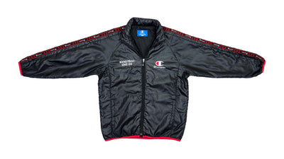 Champion - Black Rochester New York Windbreaker 1990s Medium