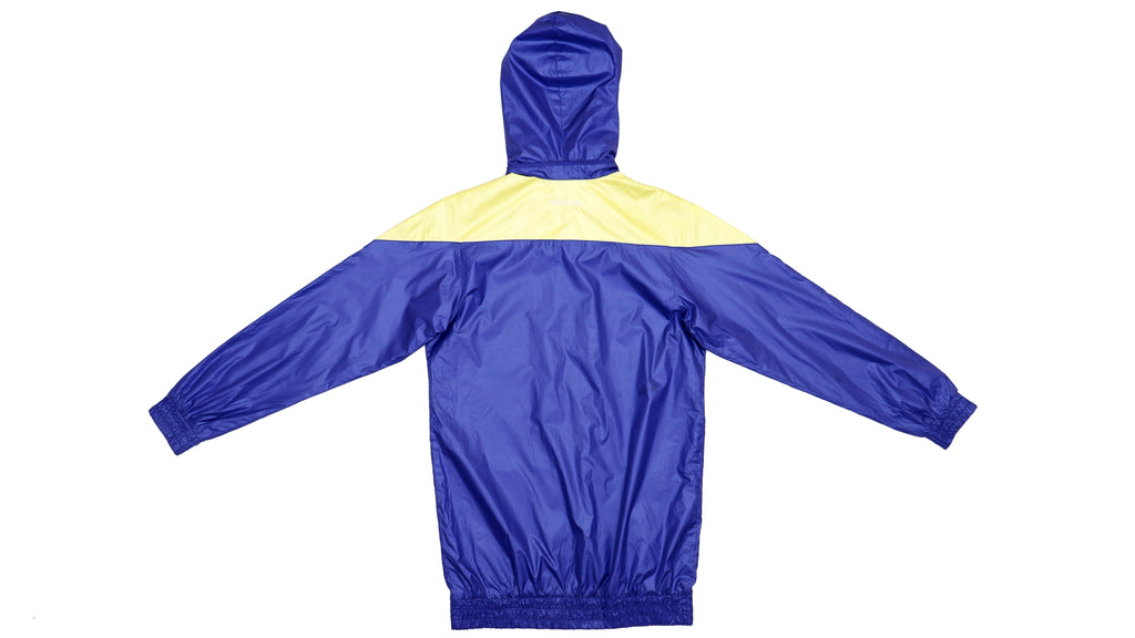 Reebok - Purple and Yellow Big Logo Windbreaker Small