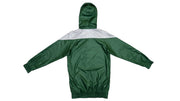 Reebok - Green and Silver Big Logo Windbreaker X-Small