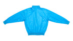 FILA - Sky Blue Bomber with Zip-Away Hood 1990s Medium