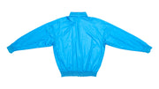 FILA - Sky Blue Bomber with Zip-Away Hood 1990s Medium