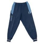 Adidas - Blue Sweatpants with Side Detail 1990s Small