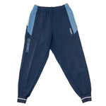 Adidas - Blue with Side Detail Spell-Out Sweatpants 1990s Small