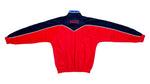 Puma - Red & Blue Velvet Track Jacket 1990s Small