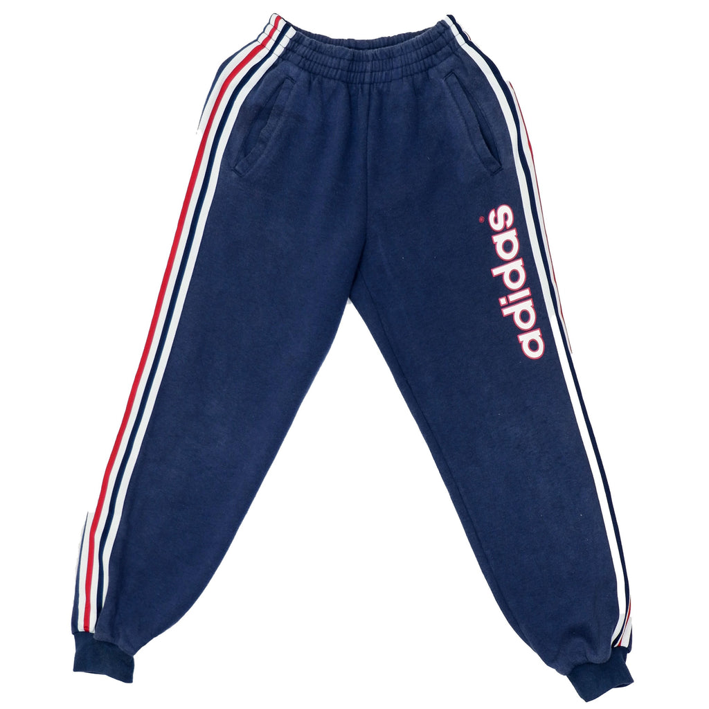 Adidas - Blue Sweatpants 1990s X-Small