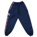 Karl Kani - Blue Nylon Track Pants 1990s Medium