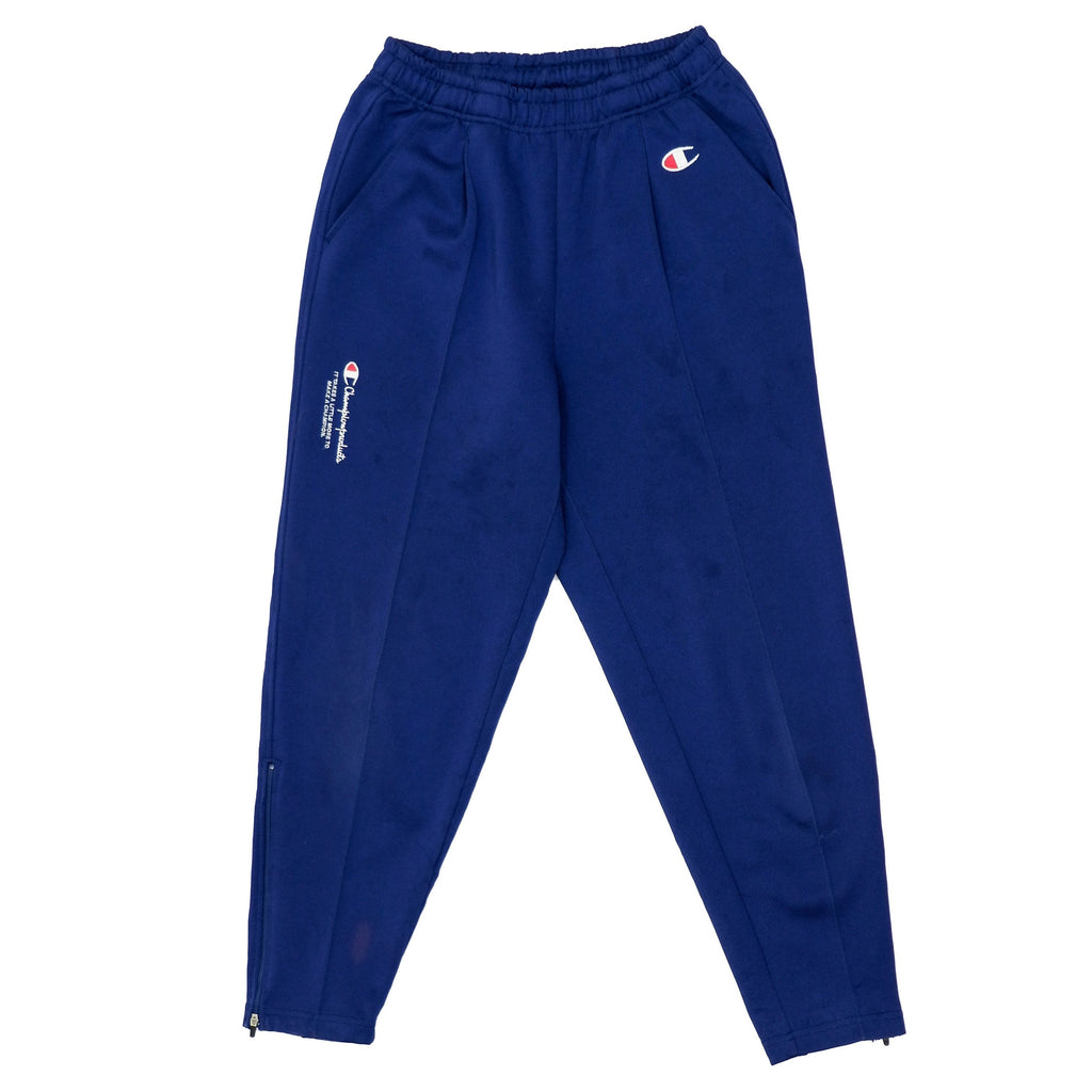 Champion - Blue Sweatpants 1990s Small