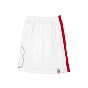 Adidas - White with Red Stripes Skirt 1990s Large Vintage Retro