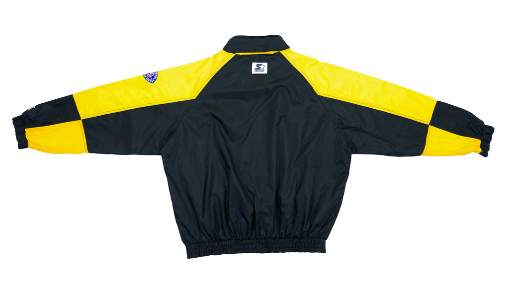 Starter - Pittsburgh Steelers Windbreaker 1990s X-Large Vintage Retro Football