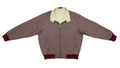 FILA - Beige Suede Reversible Bomber Jacket 1990s Large Vintage Retro