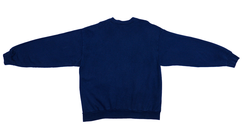NFL (Tultex) - Dallas Cowboys Spell-Out Sweatshirt 1990s Large Vintage Retro Football