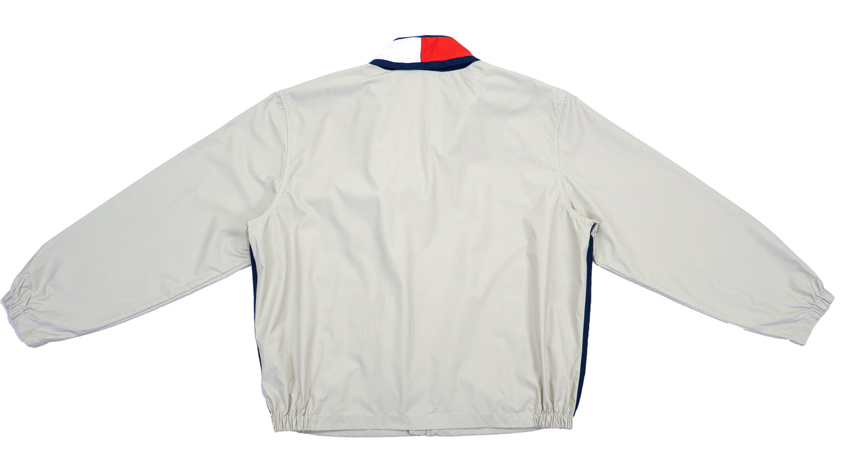 Tommy Hilfiger - Beige Lightweight Jacket X-Large Vintage Retro