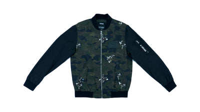 HYPE - Henus Edwin Camo Bomber Jacket Medium
