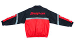 NASCAR - Red & Black Snap-on Racing Jacket 1990s Medium Vintage Retro