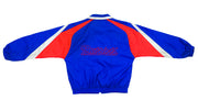 NFL (Genuine Stuff) - New England Patriots Spell-Out Windbreaker 1990s Medium Vintage Retro NFL Football