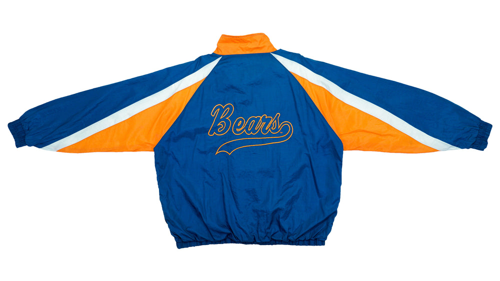 NFL (Competitor) - Chicago Bears Windbreaker 1990s X-Large Vintage Retro Football