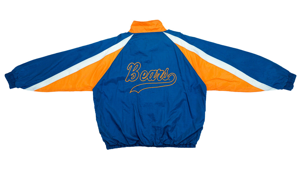 NFL (Competitor) - Chicago Bears Windbreaker 1990s X-Large Vintage Retro Football