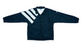 Adidas -  Black & White Giant Logo Windbreaker 1990s Large Vintage Retro