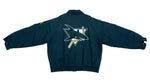 NHL (Pro Player) - San Jose Sharks Windbreaker 1990s X-Large Vintage Retro Hockey