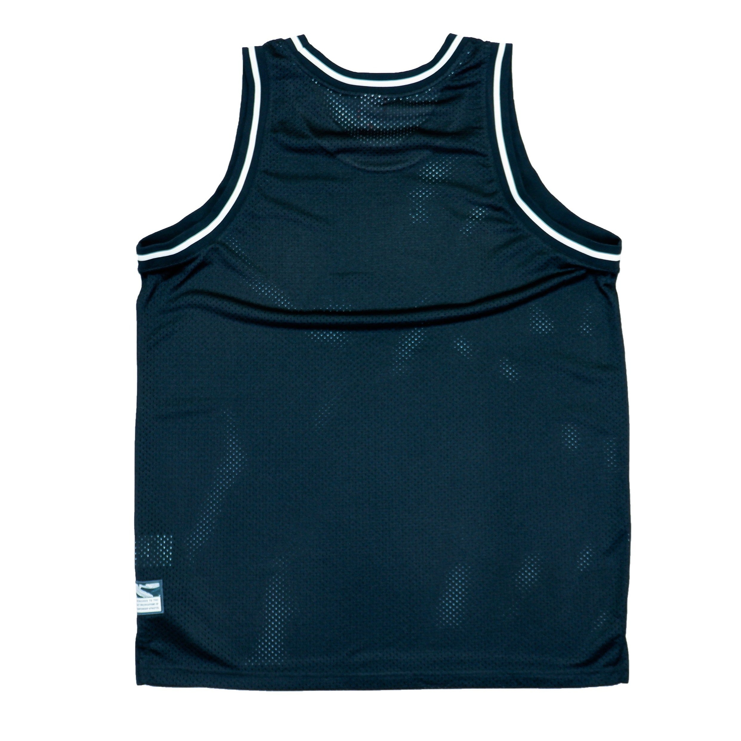 Vintage Nike - Black Big Logo Mesh Basketball Jersey 2000s X-Large Vintage Club Clothing Vintage Nike - Black Big Logo Mesh Basketball Jersey 2000s X-Large Vintage Club Clothing