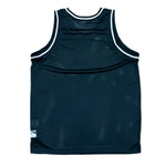 Nike - Black Big Logo Mesh Basketball Jersey 2000s X-Large Vintage Retro