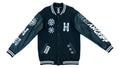 HYPE - HVPE Green Der Angriff Varsity Jacket X-Large