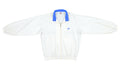 Nike - White Spell-Out Bomber Windbreaker 1990s Large Vintage Retro