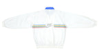 Nike - White Spell-Out Bomber Windbreaker 1990s Large Vintage Retro