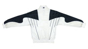 Jordan - Black& White Jumpman Warm Up Jacket 1990s Small Vintage Retro