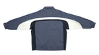 Nike - Grey & White Button Up Windbreaker 1990s X-Large Vintage Retro