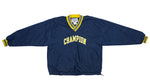 Champion - Blue Spell-Out Pullover 1990s X-Large