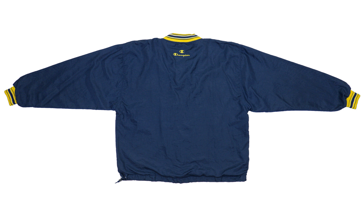 Champion - Blue Spell-Out Pullover 1990s X-Large Vintage Retro
