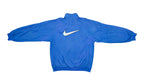 Nike - Blue Big Logo Track Jacket 1990s Large Vintage Retro