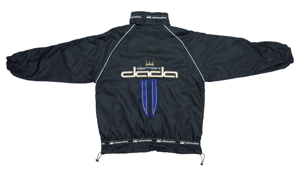 Vintage - Damani Dada Black Hip Hop Jacket 1990s Large Vintage Retro
