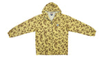 DC Shoes - Yellow Patterned Hooded Windbreaker 1990s Medium